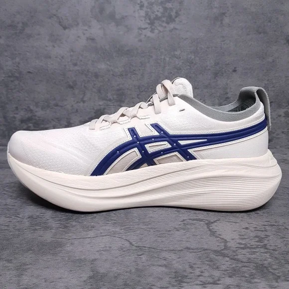 ASICS Gel Nimbus 27 ATC Running Shoes‎ Womens Size 11 Birch Indigo Blue - Picture 2 of 7